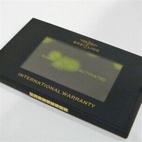 breitling nft|breitling international warranty card.